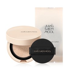 정샘물 스킨 누더 커버 레이어 쿠션 (본품+리필), 1개, 미디엄