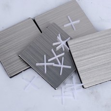 십자 쿠사비 타일스페이스 1.0mm 100개입, 단품, 1개