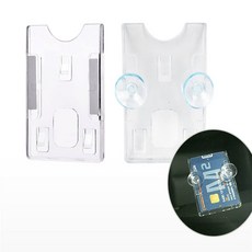 도메라스토어 차랑용 카드 케이스 도메라스토어 자동차명함주차케이스, 흡착판