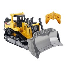 匯納 遙控履帶推土機 1/16比例 山貓重型鏟土機 遙控挖土機 怪手工程車 合金重型工程車, 原配(RTR到手玩), 1個