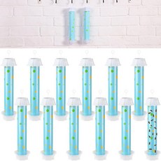 Qualirey 2피스 스티키 플라이 트랩 스틱 걸이용 후크 접착 플라잉 캐처 실내 실외 집파리 및 날아다니는 곤충 모기 벌 말벌 나방용 카모플라주 스타일 193361, 클래식 스타일, 12