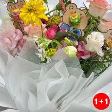 화이트데이 고백 선물 곰돌이 사탕 막대 사탕 수제 모양 달콤한 간식 캔디(1+1옵션 주문수량의 2배수량 배송), 1개, 상세페이지 참조