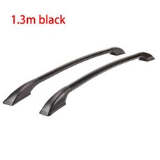 루프랙 가로바 차량용 SUV 캐리어 자동차 승용차 카캐리어 보조용품 수하물 랙 수리 특수 알루미늄 합금 상단 프레임 맞춤형 천공없는 장식 액세서리, 9)1.3m black, 1개