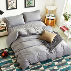 로아즈 모던 이불커버 침구 S D Q 8colors, S-150x200cm, 라이트브라운