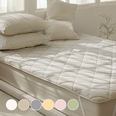 보넬라 먼지없는 알러지케어 침대패드 고정밴드, 베이지