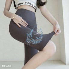 여성 여름 하이웨스트 타이트 샤크 팬츠 힙업 슬림핏 포켓 요가 레깅스 운동복 데일리 외출 겸용