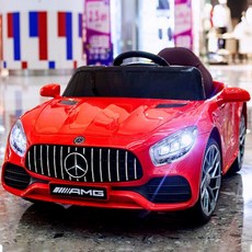 BMW 전동차 원격제어가능한 어린이 벤츠자동차 4륜장난감차 음악재생가능, 전기 구동, 5 레드음악리모콘, 1개