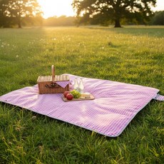 Sinaid 체크 방수 매트 아기매트