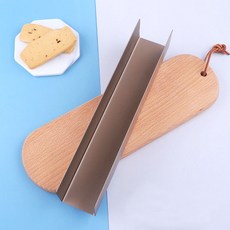 U型餅乾模具，U型餅乾整形器，不粘烘焙模具, 1個, 【金色】U型餅乾模
