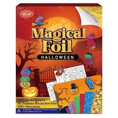 ATFUNSHOP Magical Foil Art Princesses 유니콘 인어 & 요정 - 지저분해지지 않는 포일 공예 키트 만 4 5 6 7 8 9세 아동용 재미있고 창의, ATFUNSHOP Magical Foil Crafts