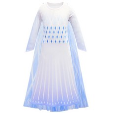 可拆卸披風女童公主裙