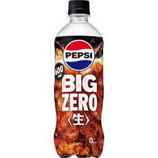 산토리 펩시 BIG 생제로 콜라 600ml×24병, 24개, 600ml