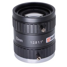 ZLKC C 마운트 1.1 렌즈 고해상도 머신 비전 수동 조리개 저왜곡 산업용 카메라 50mm 광학 20MP F2.8, 01 C 입, 01   Mainland