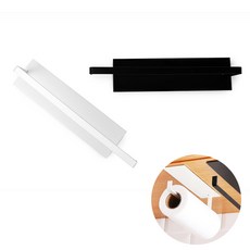 더문샵 접착식 스텐 키친타올걸이 일자형 수건걸이 스텐수건걸이 키친타올행거 행주홀더 행주걸이