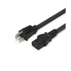 POLYWELL 寶利威爾 電腦電源線 品字線 3P 10A VCTF耐熱線材 螢幕線 BSMI認證 5米, 3米