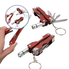 쌍문상회 지금 필요한 멀티 캠핑랜턴 야외용품 펜치 캠핑공구 툴 병따개 커스커즈 십자드라이버 공구 기 LED 31872EA, 본상품