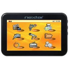 170384 Nextar K40 플래시 휴대용 미디어 플레이어 블랙 TFT 스크린 Sd/mmc 카드 슬롯