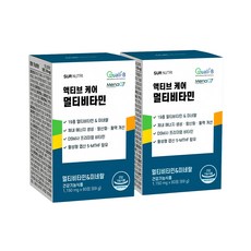 아워뉴트리 액티브 케어 멀티비타민 2박스 120정 4개월분 활력개선 항산화 에너지 올인원, 2개, 1정