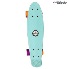 타보 어린이 초등 입문 크루져보드 크루저보드 미니 스케이트보드 크리스마스선물, 베이비블루, 1개