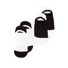 오스클렌 로고 컬러 블록 앵클 양말