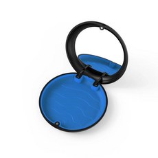 리테이너 박스 틀니 보관 케이스 입 가드 정렬기 교정기 치열 교정 용기 구강 위생 용품 주최자, [32] Black-blue-mirror