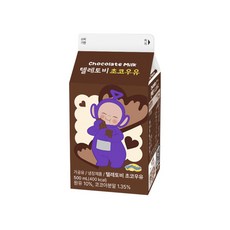 텔레토비 초코우유, 500ml, 3개