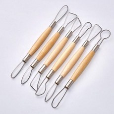 점토 공예 찰흙 스크래퍼 도구 6종, 빠른배송