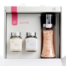 미담뉴팩토리 답례품 히말라야핑크소금 결혼 돌잔치 장례식 조문 칠순 팔순 명절 캠핑 조미료 세트, 1세트, 550g