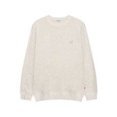 [백화점 정품] 25FW 와펜 싱글 맨투맨 - U OUU25217 KZ