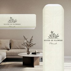 블루N 스탠드+벽걸이 2in1 에어컨 커버 세트, 04 2in1세트 하우스 베이지