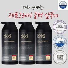 모다모다 시즌3 블랙 흰머리 염색, 300g, 3개