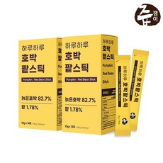 즙쟁이 늙은 호박 팥 차 스틱 즙, 1개, 2박스28개입, 140g