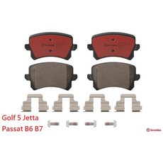 VAG小賴汽車 Golf 5 Jetta Passat B6 B7 後輪 Brembo陶瓷煞車皮 來令片 全新