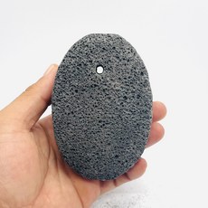 각질제거돌 발바닥 발뒤꿈치 굳은살 제주 여행선물 기념품, 그레이, 1개