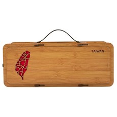 茶曦子高山茶 竹紋高節茶葉禮盒 (二兩*4 共半斤) 精選台灣茶葉 便攜送禮, 1套, 半斤茶葉禮盒