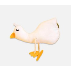 貓薄荷貓玩具 貓頭鷹造型 貓咪互動玩具 紓壓解悶, 大白鵝, 1個