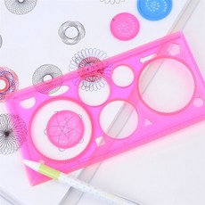 콩들 어린이 도형자 세트 4p 도형그리기