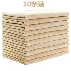 包頭巾 美容院專用毛巾, 1個, 土黃色,35-75加厚30條裝