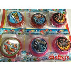 sns 古早味 懷舊童玩 功夫球 溜溜球 (12個入) 顏色圖案隨機出貨, 1個