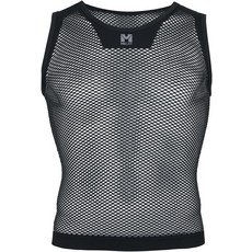 밀레 언더웨어 드라이나믹 메쉬 민소매 크루 MIV01248 맨즈 블랙-느와르(NEW LOGO) S/M