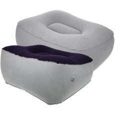 비행기발받침 팽창식 블로우 휴식 캠핑 베개 발받침 여행 개 발해먹, 2) As Shown2pcs