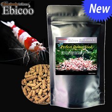 에비쿠 에비다마 뉴 퍼팩트 구슬 새우 사료, 80g, 1개