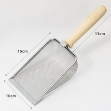 台灣現貨 貓砂鏟 多種型號可選 優質耐用 貓砂清潔好幫手, 1個, 全新升級，自帶掛鉤貓砂鏟,1.0網孔/20目（細砂0.2-0.8）