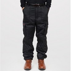 保暖刷毛工作棉褲