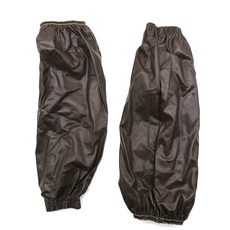 방수 토시 인조가죽 PU 오염방지 팔토시 긴팔 밤색