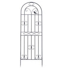 철재 마당 유럽스타일 울타리 정원 펜스 경계, 120/50와이드단품(블랙), 중등의