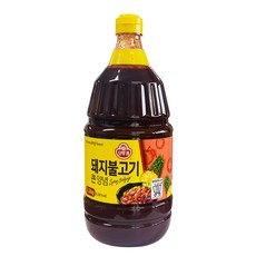 오뚜기 돼지불고기 큰양념, 2.2kg, 1세트