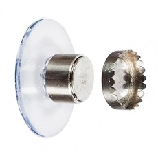 강철 흡입 컵 비누 걸이 자기 벽걸이 형 이동식 접시 욕실 화장실 주방 싱크 액세서리 홀더, none, 1개