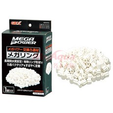 P老闆水族 培菌陶瓷環 魚缸濾材 日本GEX陶瓷環450g (附網袋), 1個