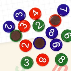 어썸만물상 숫자 자석 1-10 아기자석놀이, 빨강, 1개